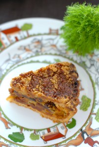 キャラメルとドライフルーツとナッツのタルト2