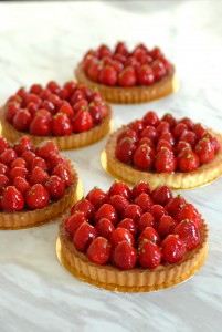 いちごのタルト